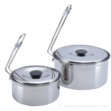 Set di utensili da cucina in acciaio inossidabile